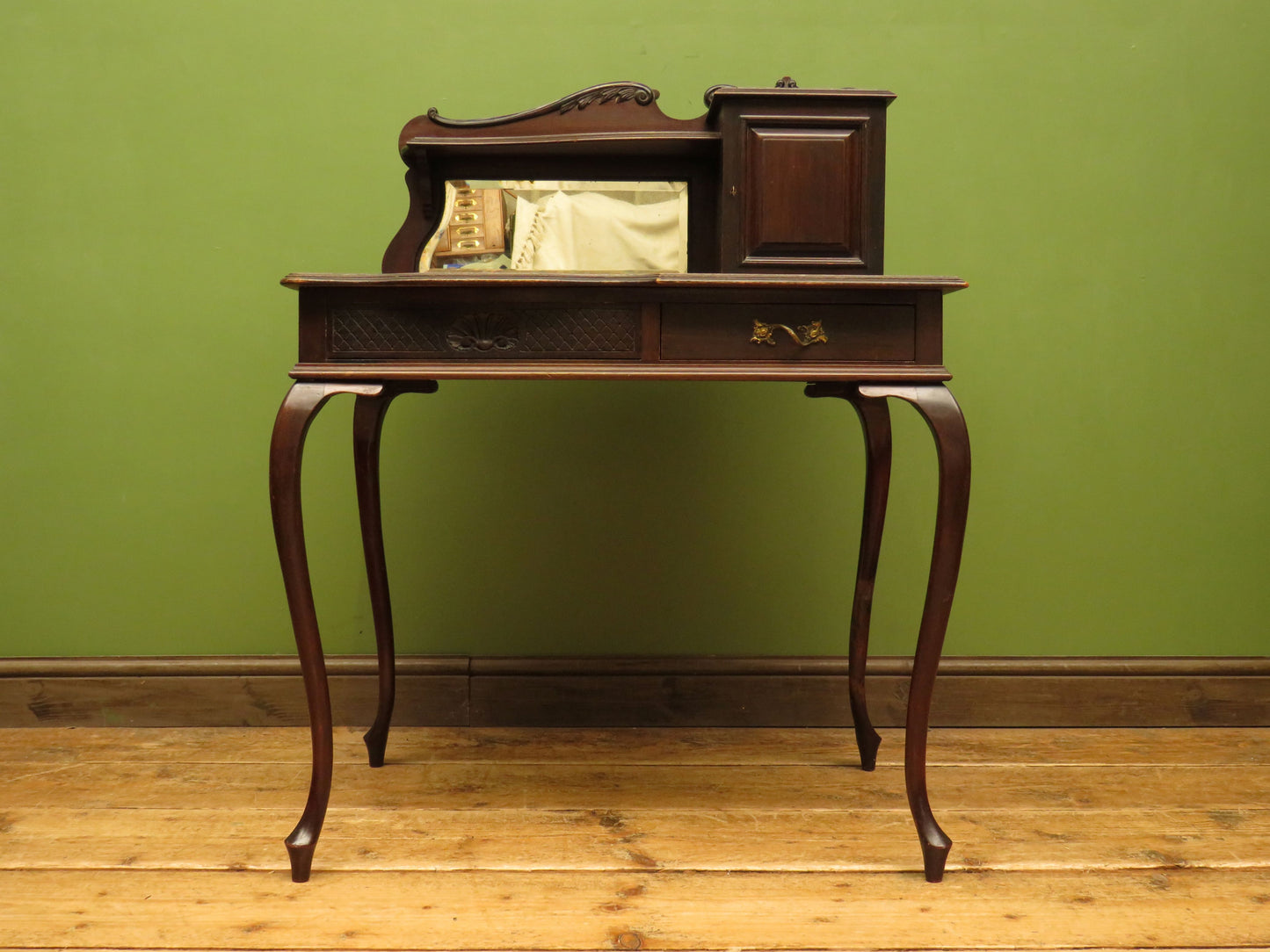 Antique writing table desk ladies Bonheur du Jour dressing table