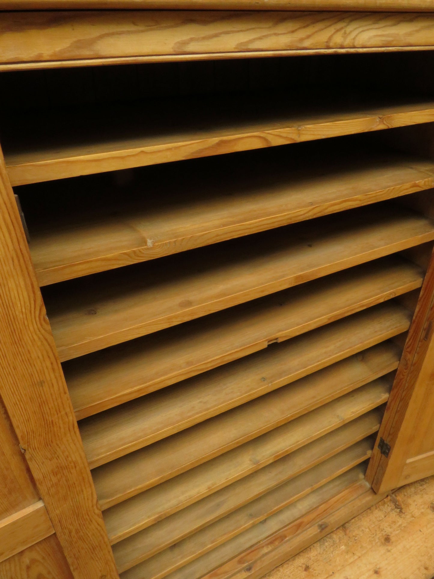 Antique Pine Cupboard Artists, Architects, Printers Filing Cabinet