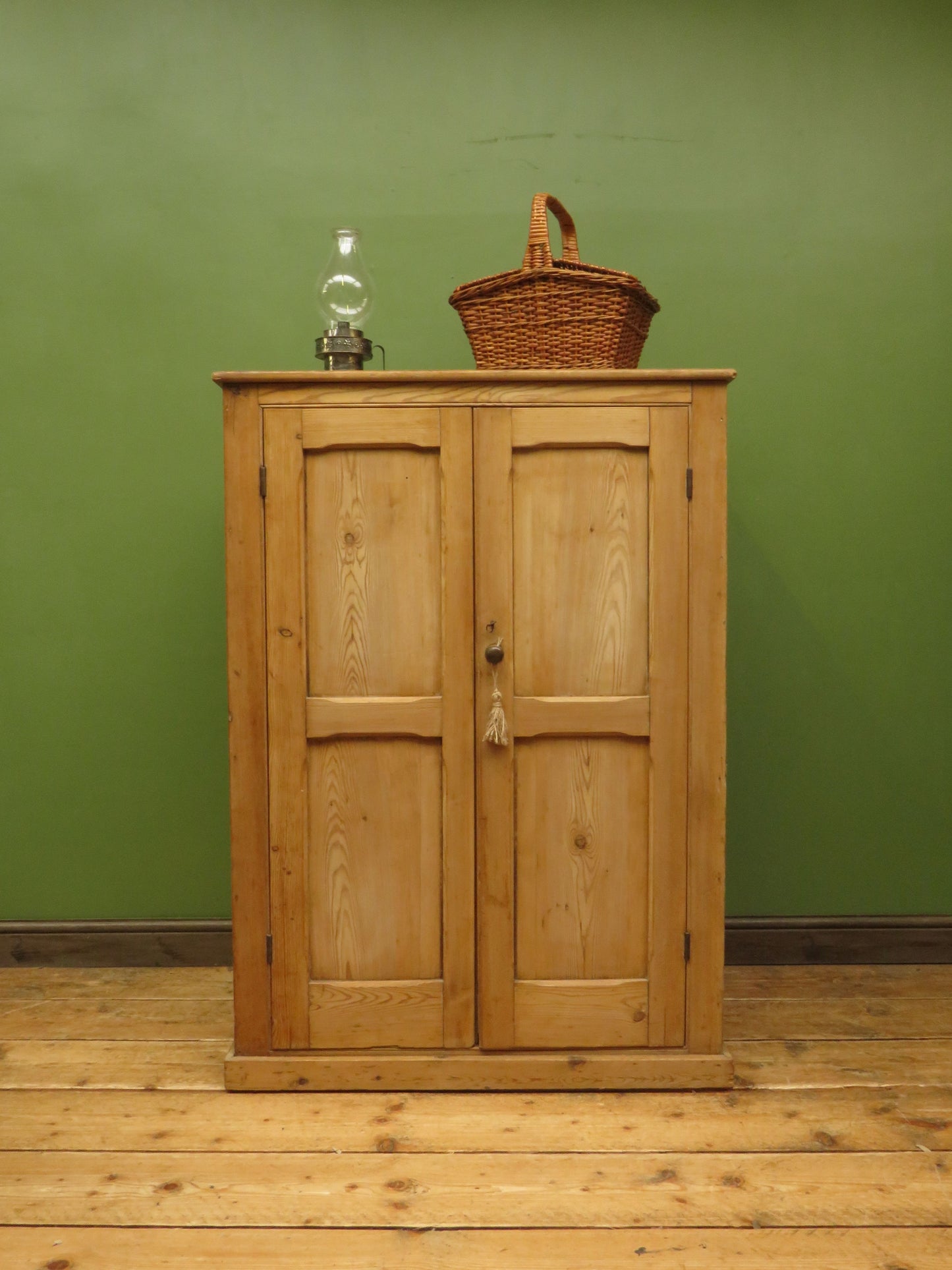 Antique Pine Cupboard Artists, Architects, Printers Filing Cabinet