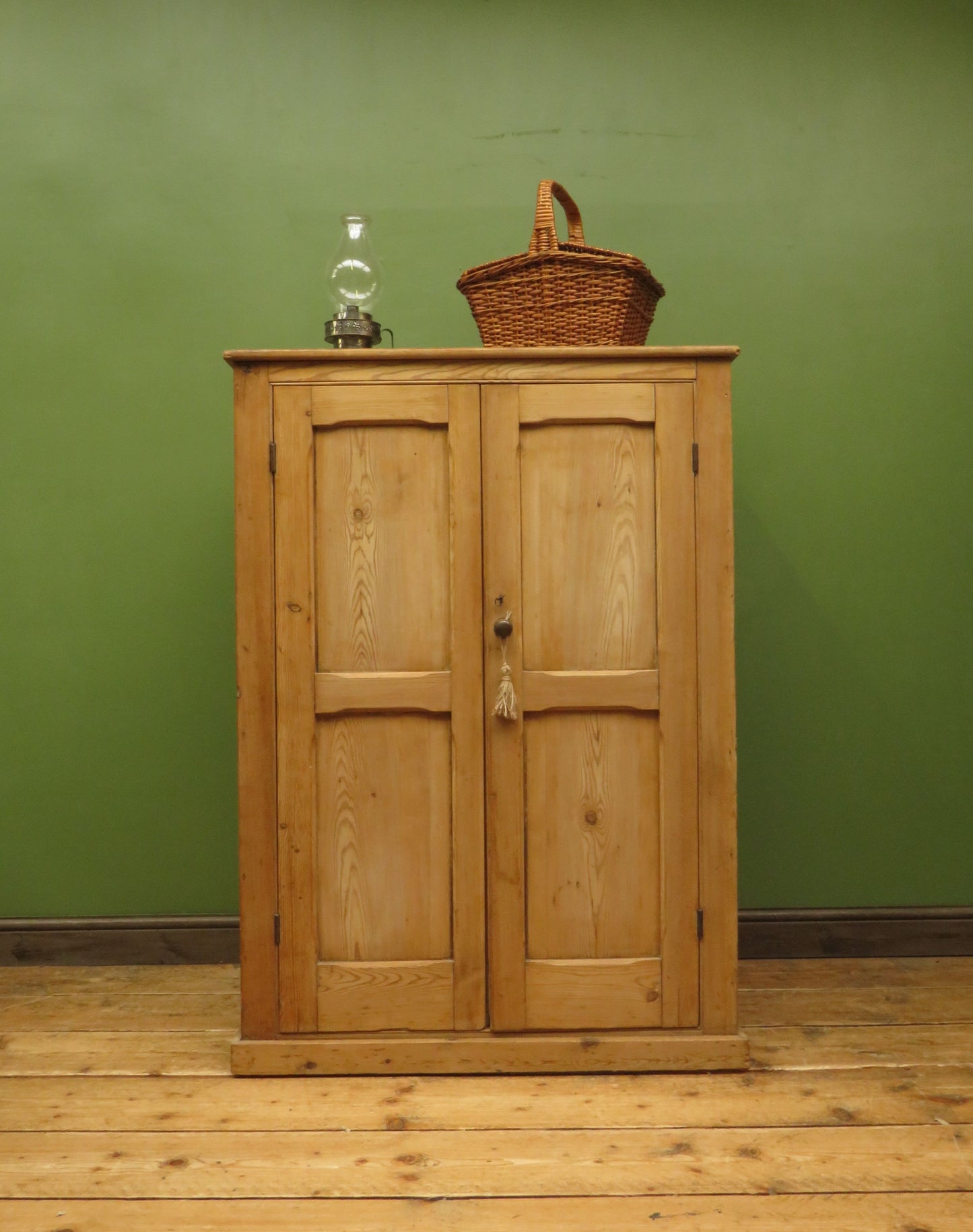 Antique Pine Cupboard Artists, Architects, Printers Filing Cabinet