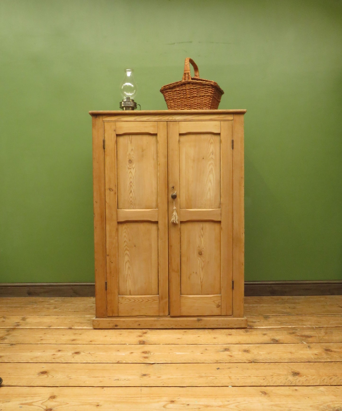 Antique Pine Cupboard Artists, Architects, Printers Filing Cabinet