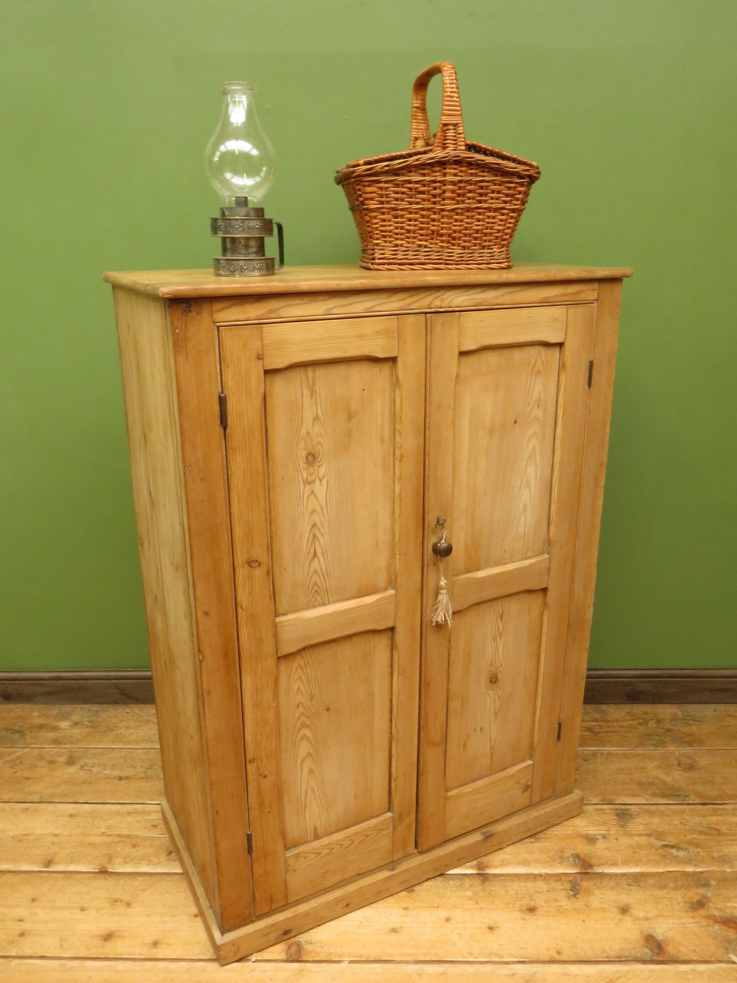 Antique Pine Cupboard Artists, Architects, Printers Filing Cabinet