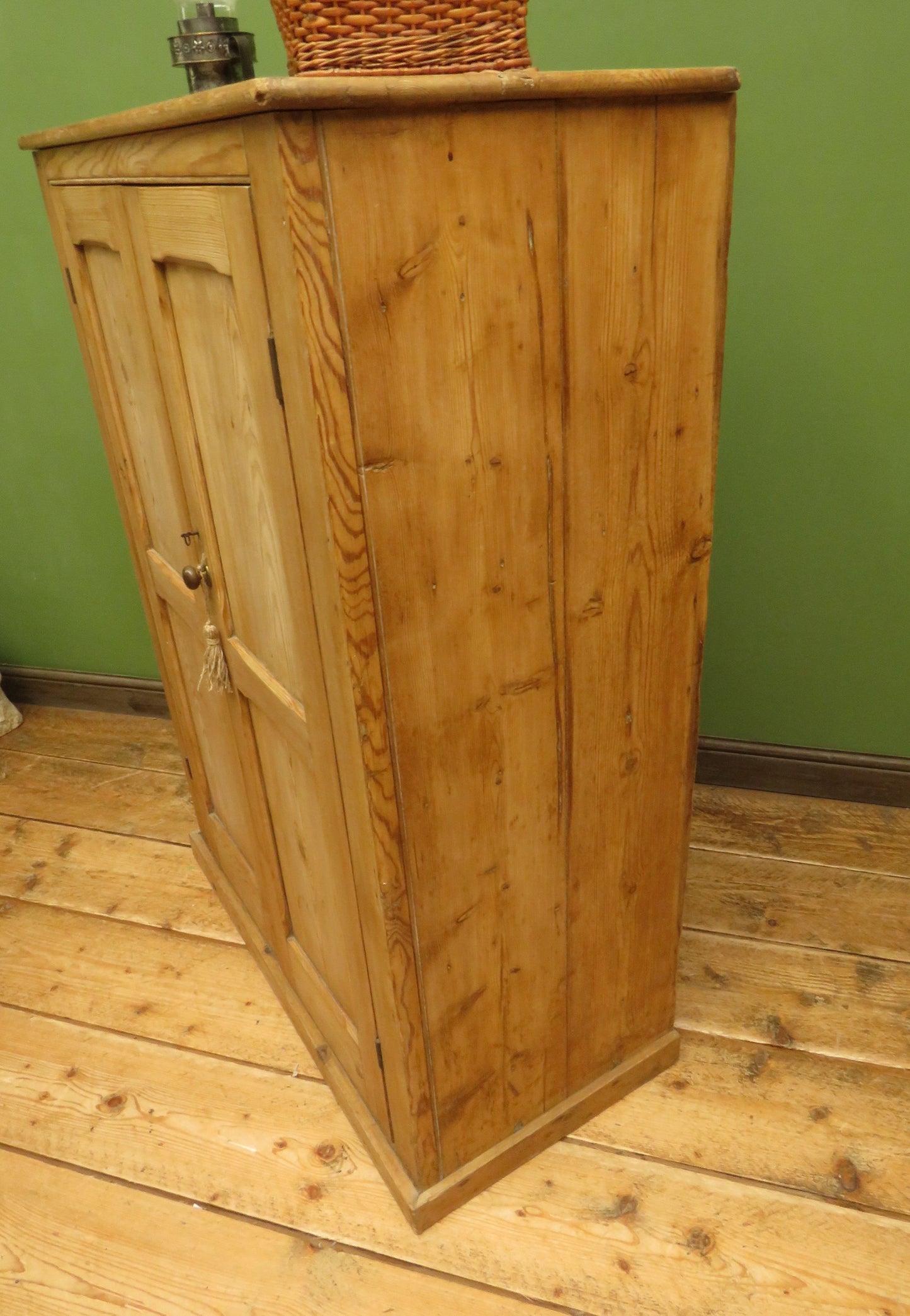 Antique Pine Cupboard Artists, Architects, Printers Filing Cabinet
