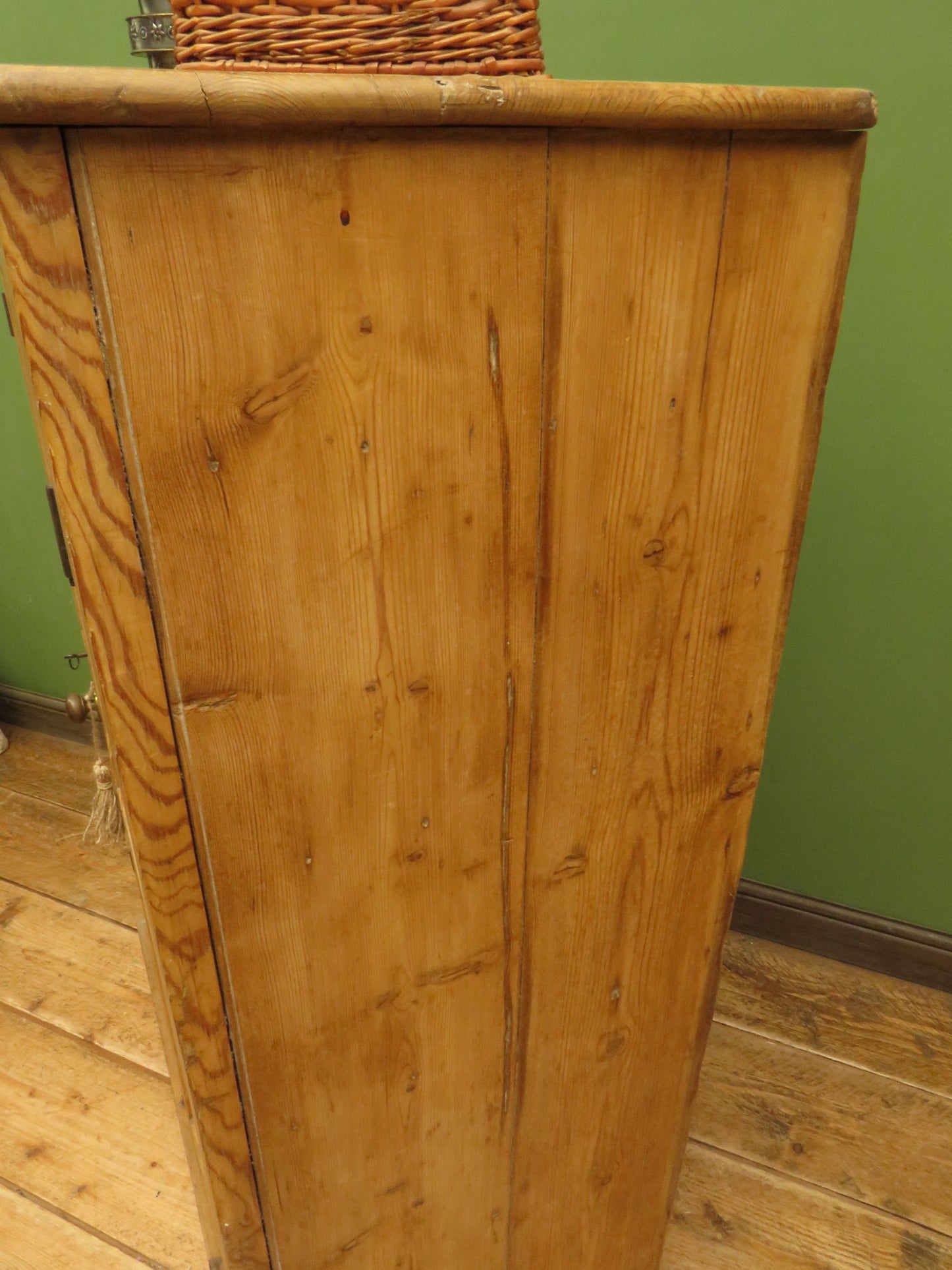 Antique Pine Cupboard Artists, Architects, Printers Filing Cabinet