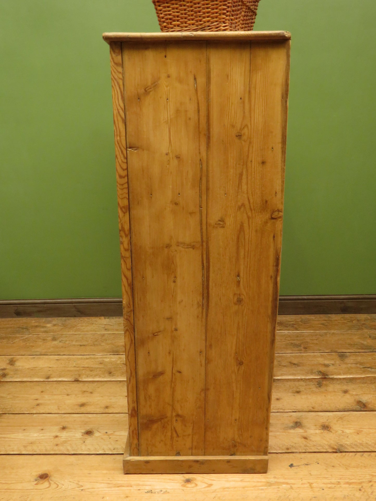 Antique Pine Cupboard Artists, Architects, Printers Filing Cabinet