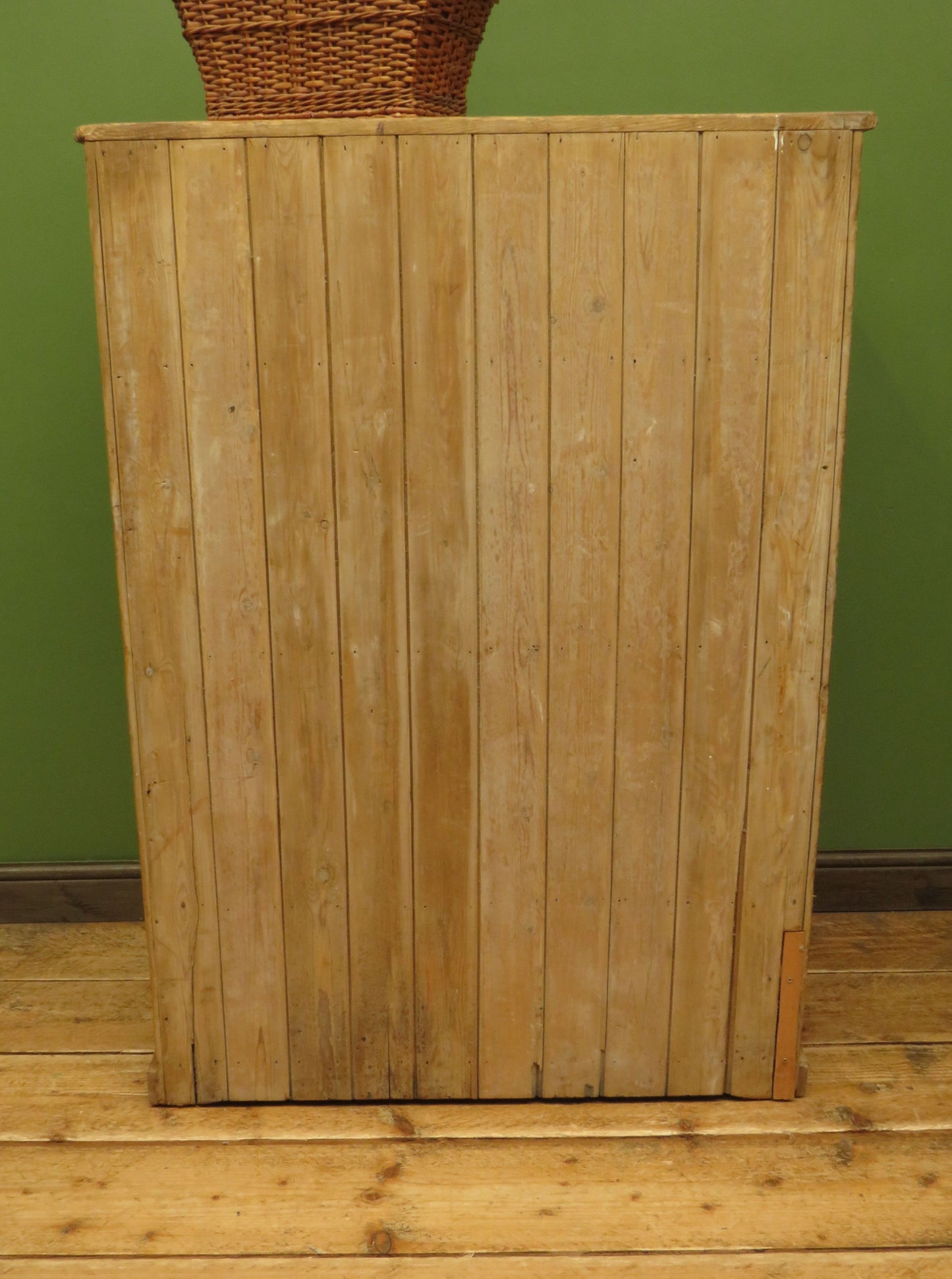 Antique Pine Cupboard Artists, Architects, Printers Filing Cabinet