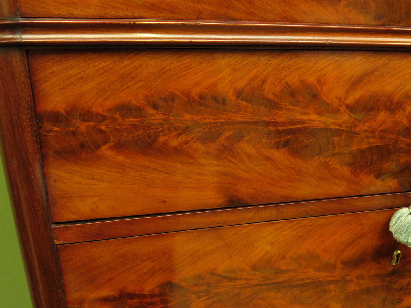 Biedermeier Semainier Chest of Seven Drawers