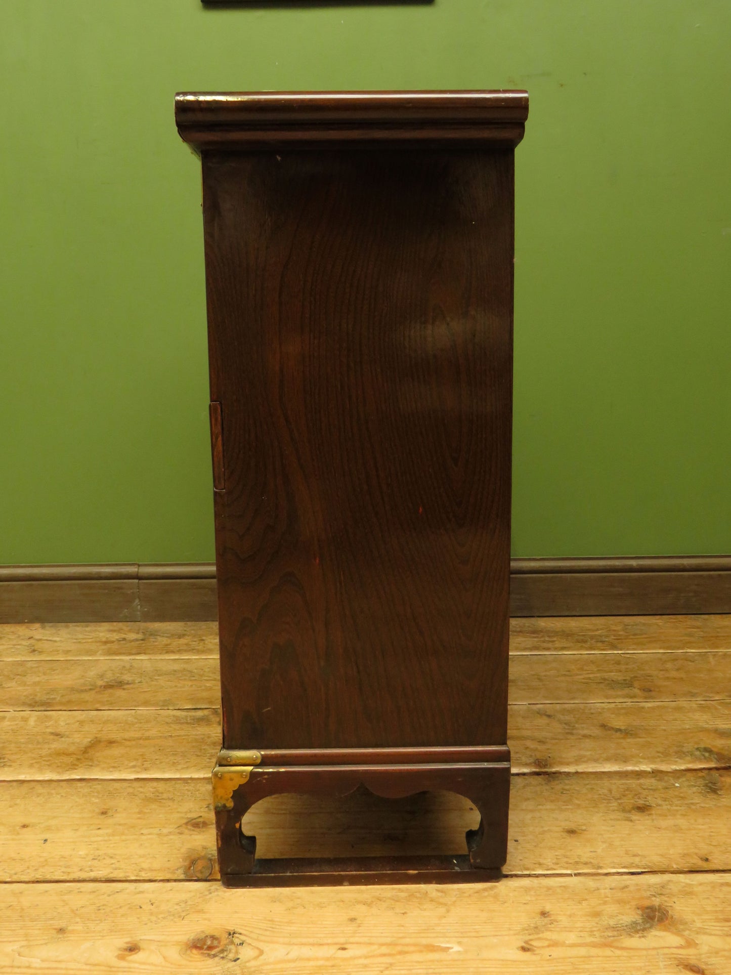 Korean Cabinet with Ornate Brass Fittings