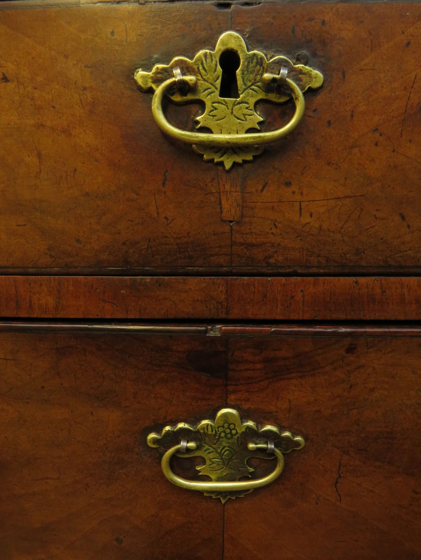 Antique Late Georgian Chest on Stand