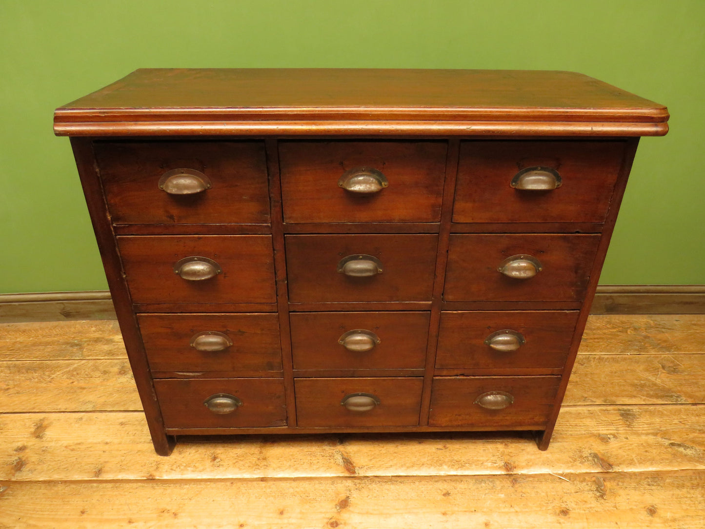Bank of Hardware Drawers, Shop Counter Drawers, Haberdashery Chest