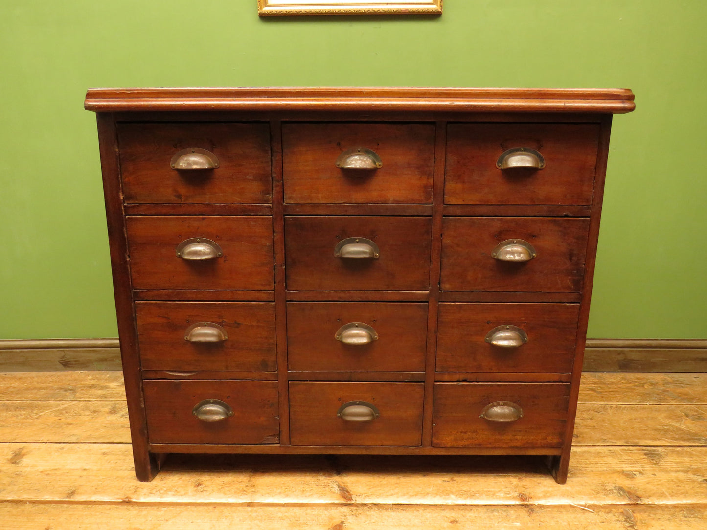 Bank of Hardware Drawers, Shop Counter Drawers, Haberdashery Chest