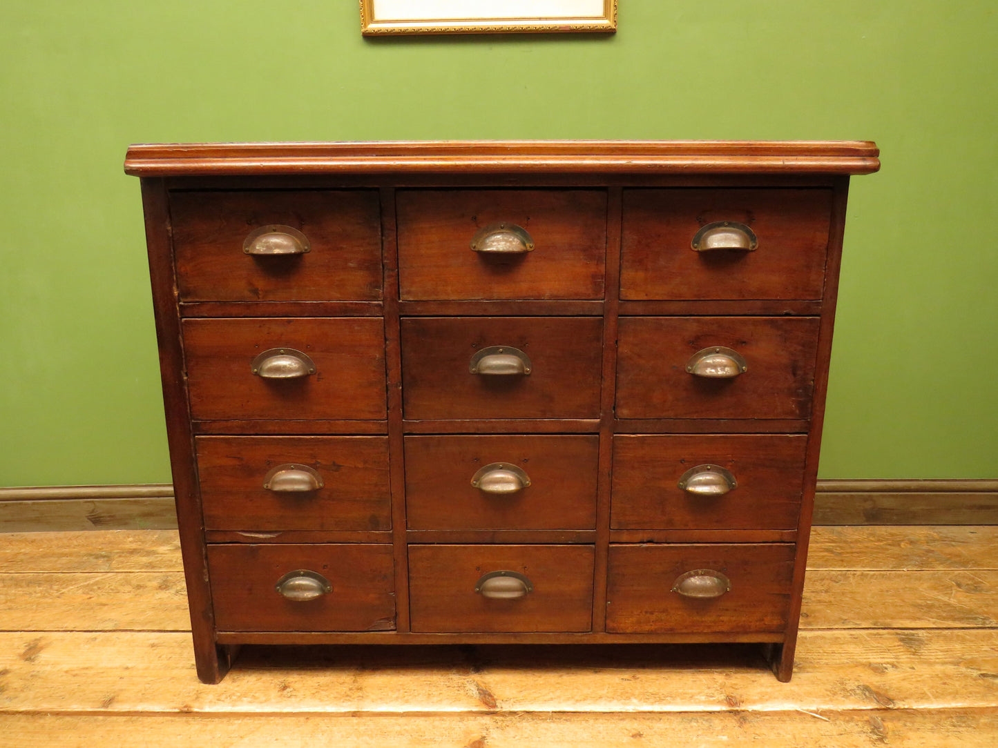Bank of Hardware Drawers, Shop Counter Drawers, Haberdashery Chest