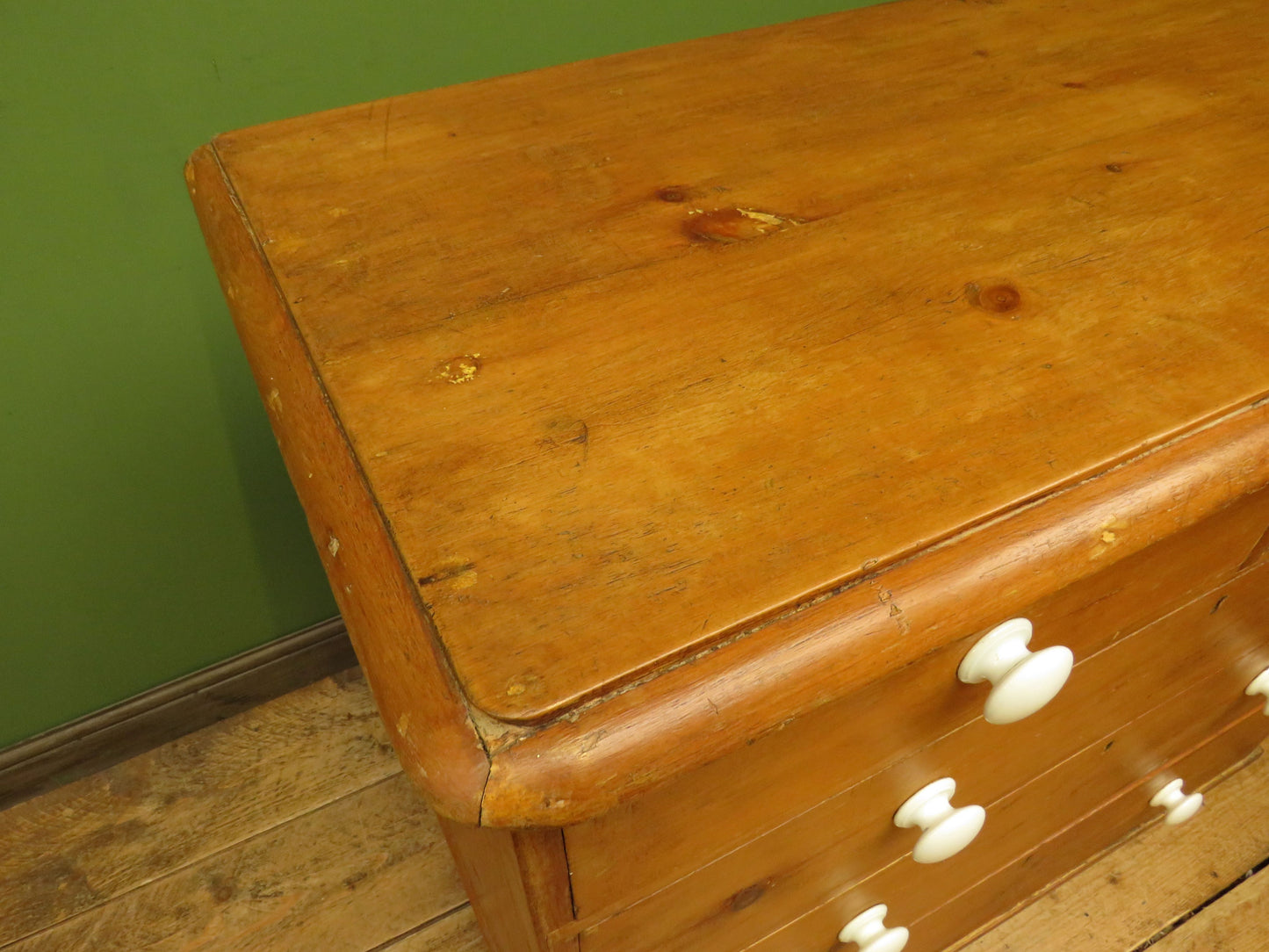 Victorian Farmhouse Pine Chest of Drawers