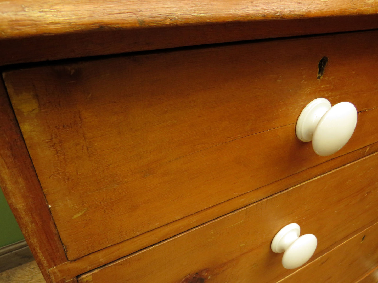 Victorian Farmhouse Pine Chest of Drawers