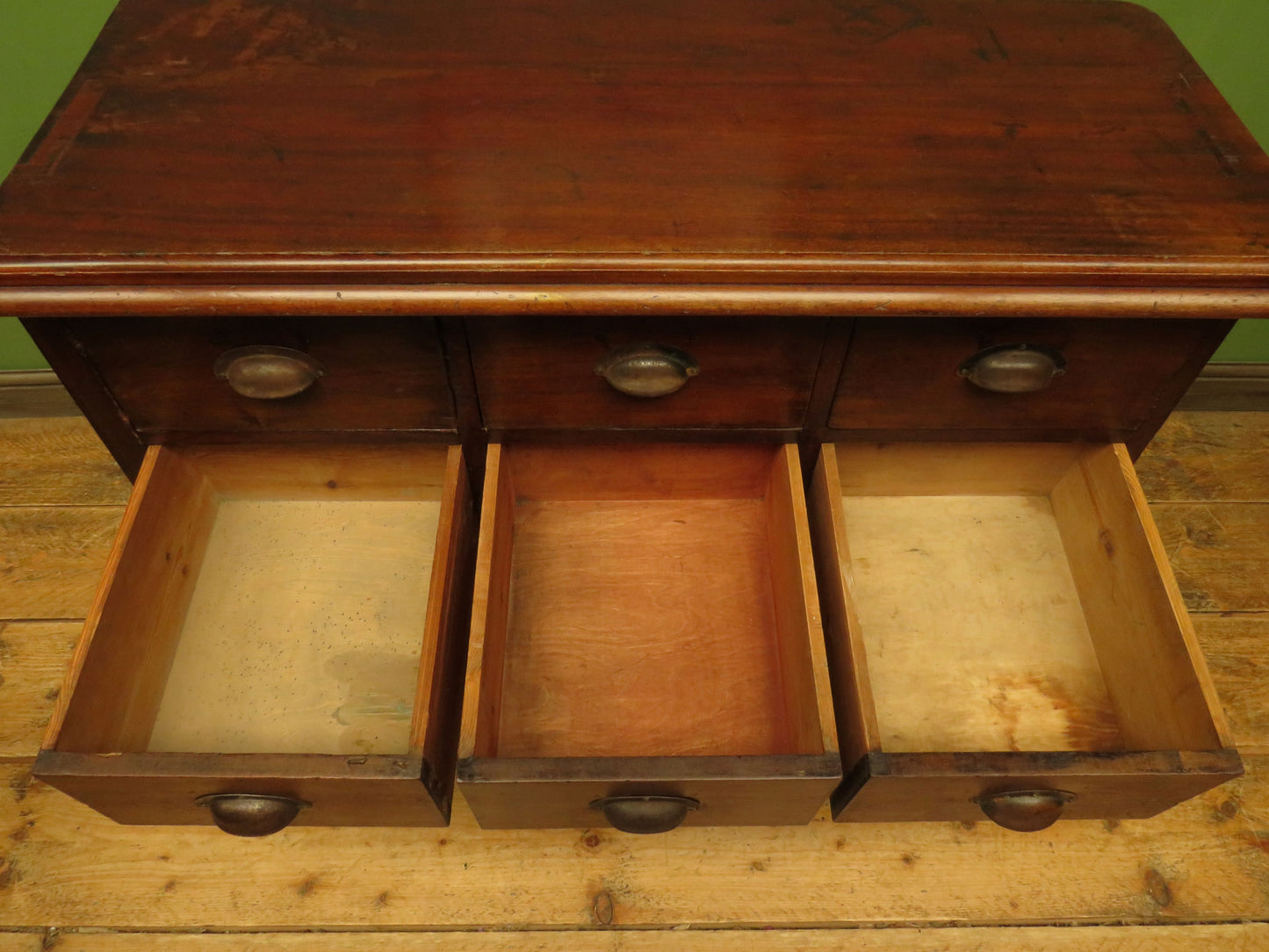 Bank of Hardware Drawers, Shop Counter Drawers, Haberdashery Chest