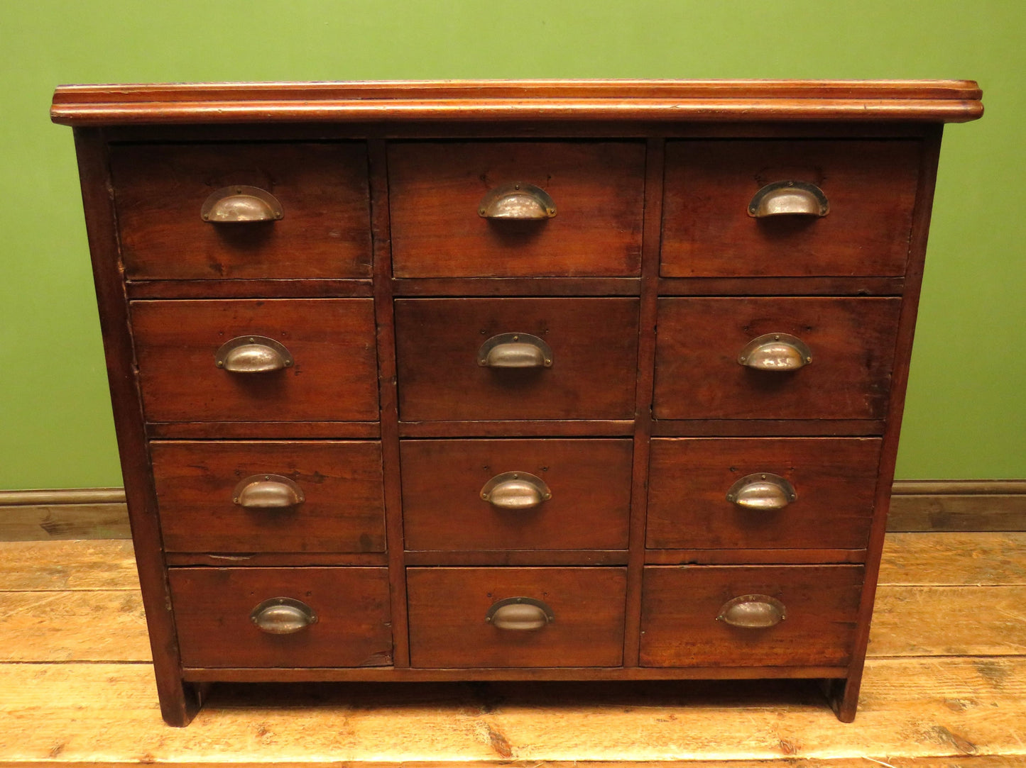 Bank of Hardware Drawers, Shop Counter Drawers, Haberdashery Chest