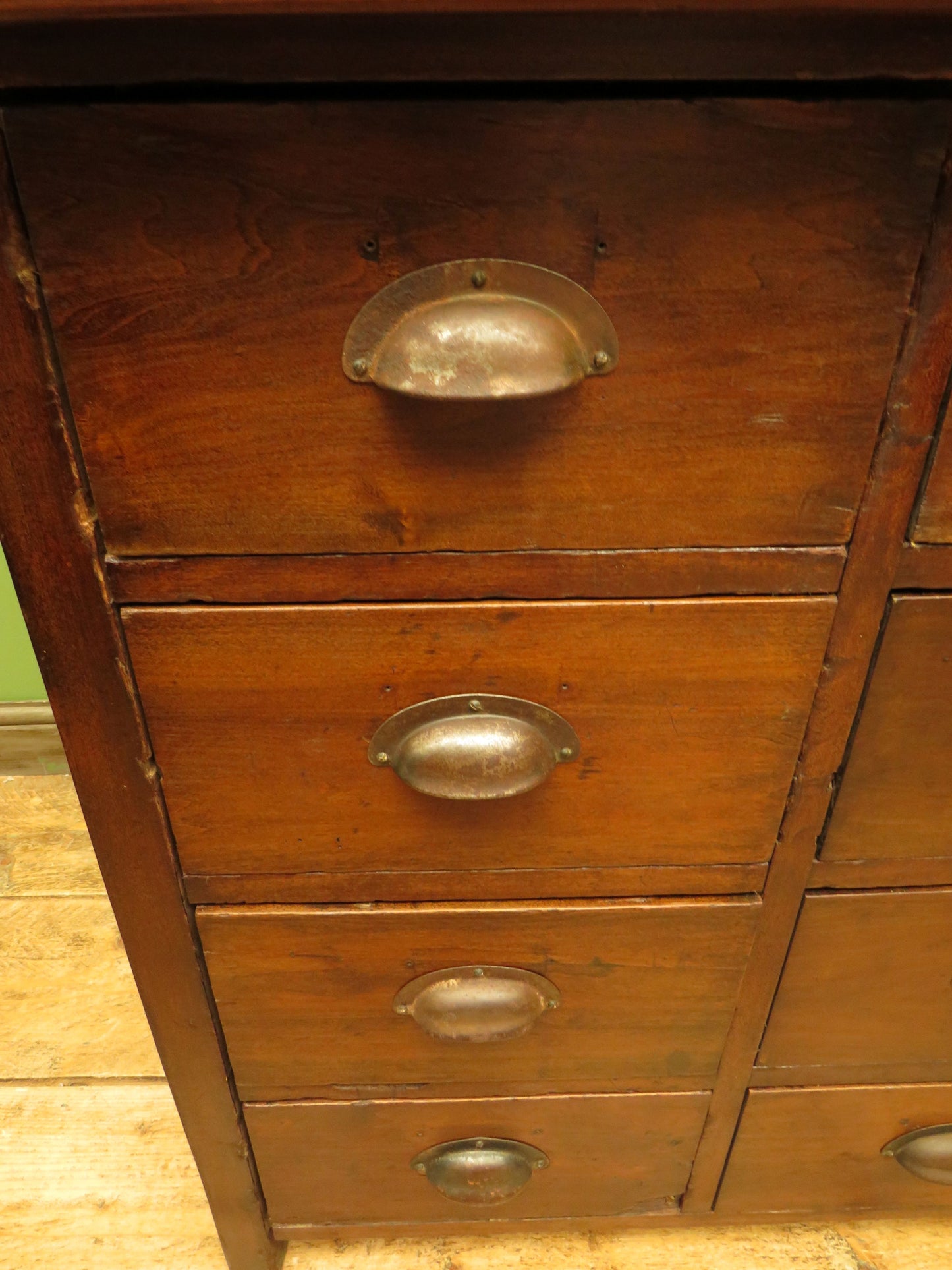 Bank of Hardware Drawers, Shop Counter Drawers, Haberdashery Chest