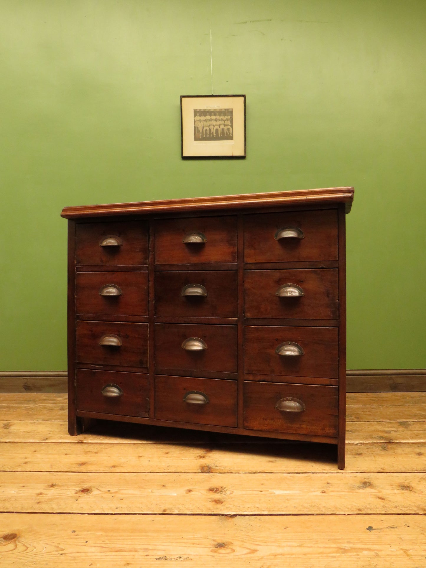 Bank of Hardware Drawers, Shop Counter Drawers, Haberdashery Chest