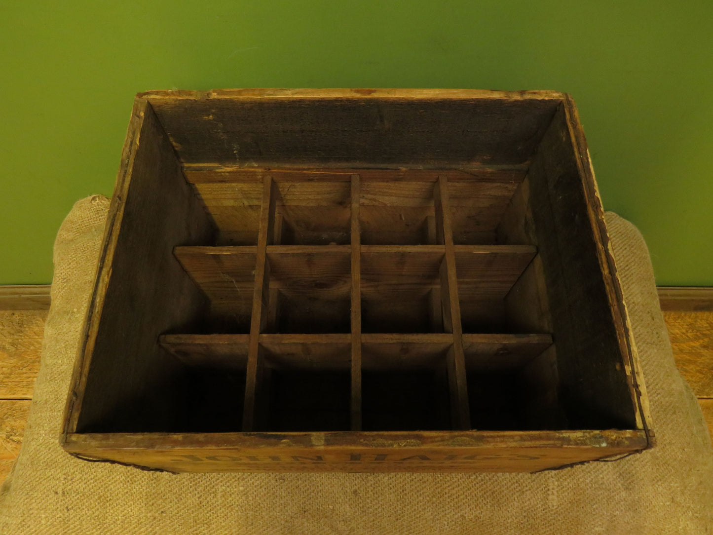 John Haigs Whiskey Crate from Vinnicombe & Son, Teignmouth