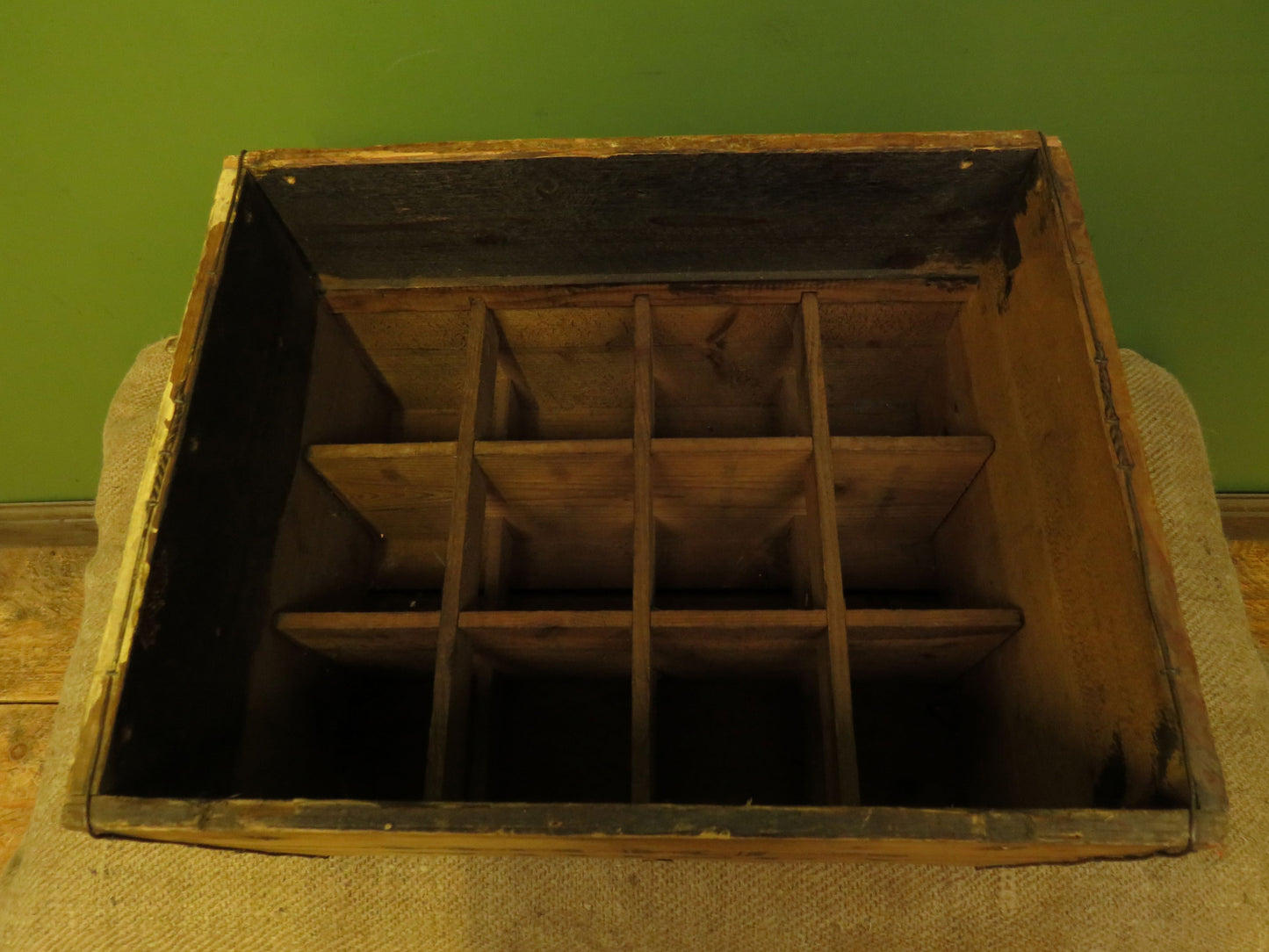 John Haigs Whiskey Crate from Vinnicombe & Son, Teignmouth