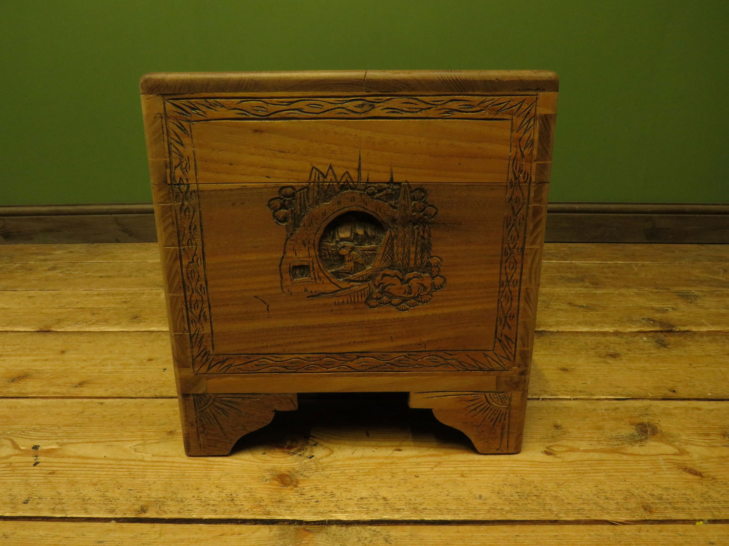 Chinese Carved Blanket Chest