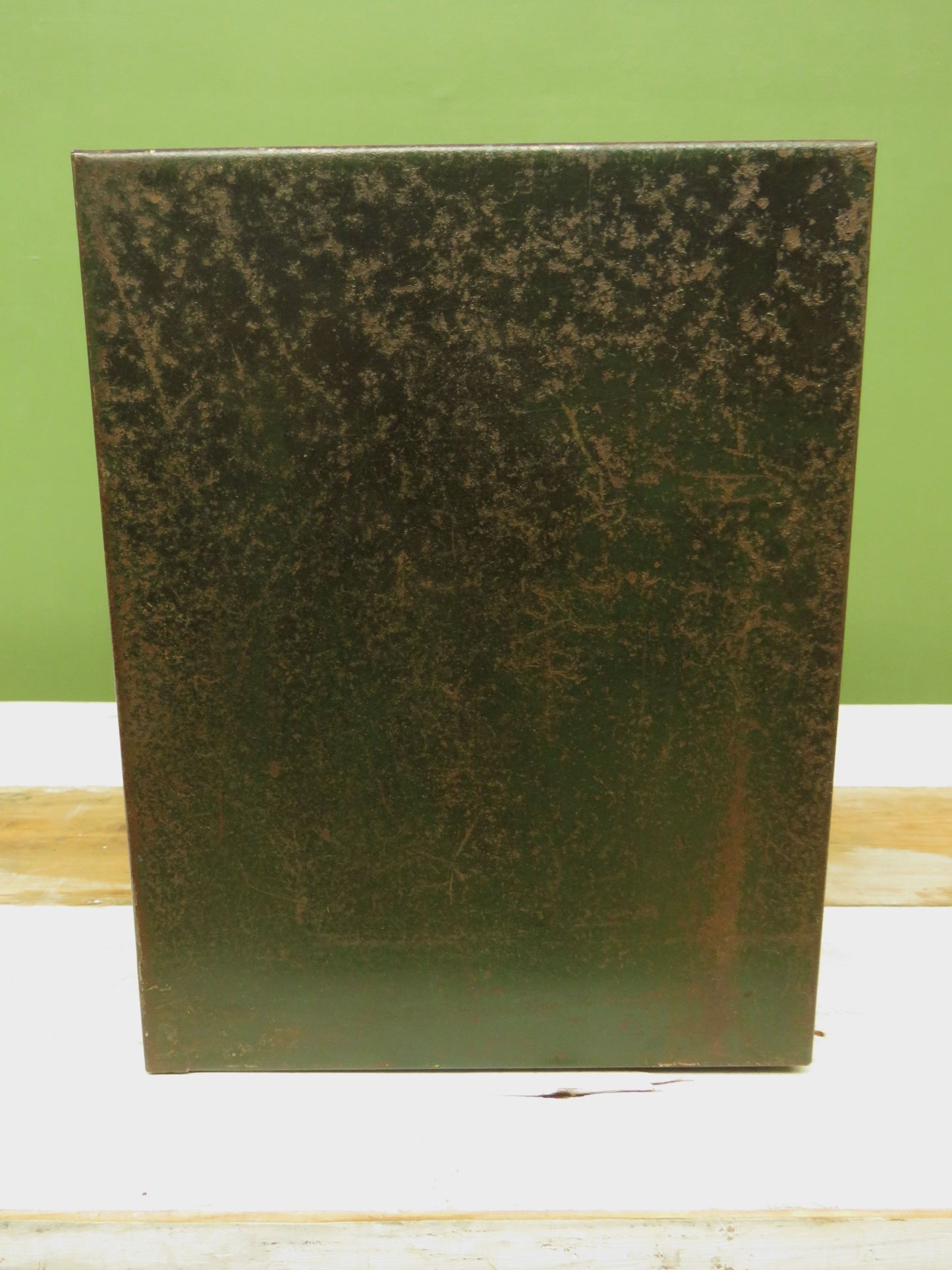 Vintage ENOX Engineers Green Metal Tool Chest Cabinet