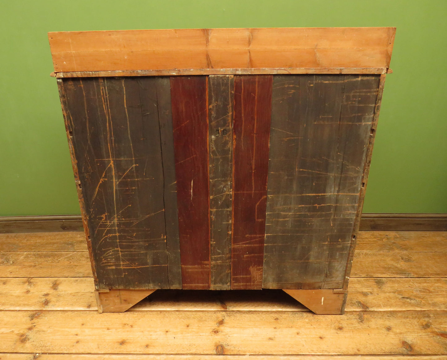 Large Characterful Victorian Pine Chest of Drawers