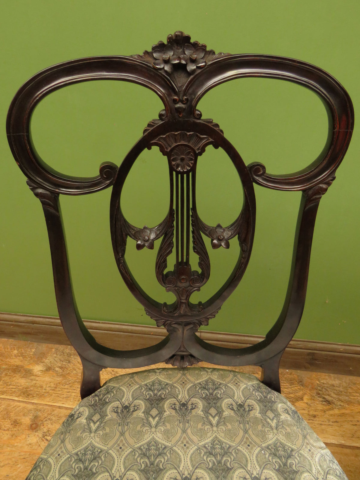 Aesthetic Movement chairs in 'Queen Of The Night' by Laurence Lewellyn-Bowen