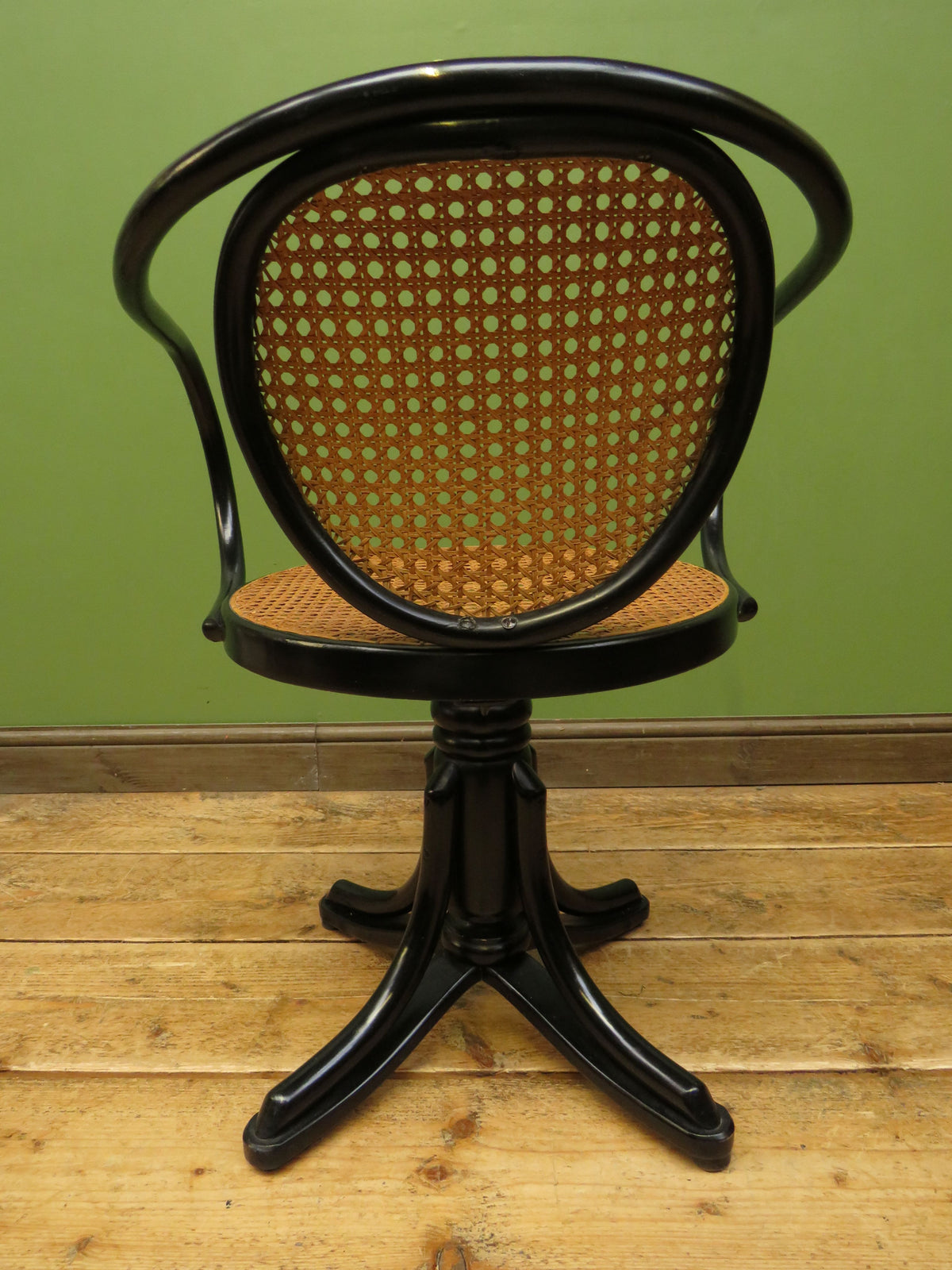 Thonet Bentwood Swivel Office Chair 5501 by ZPM Radomsko Furniture