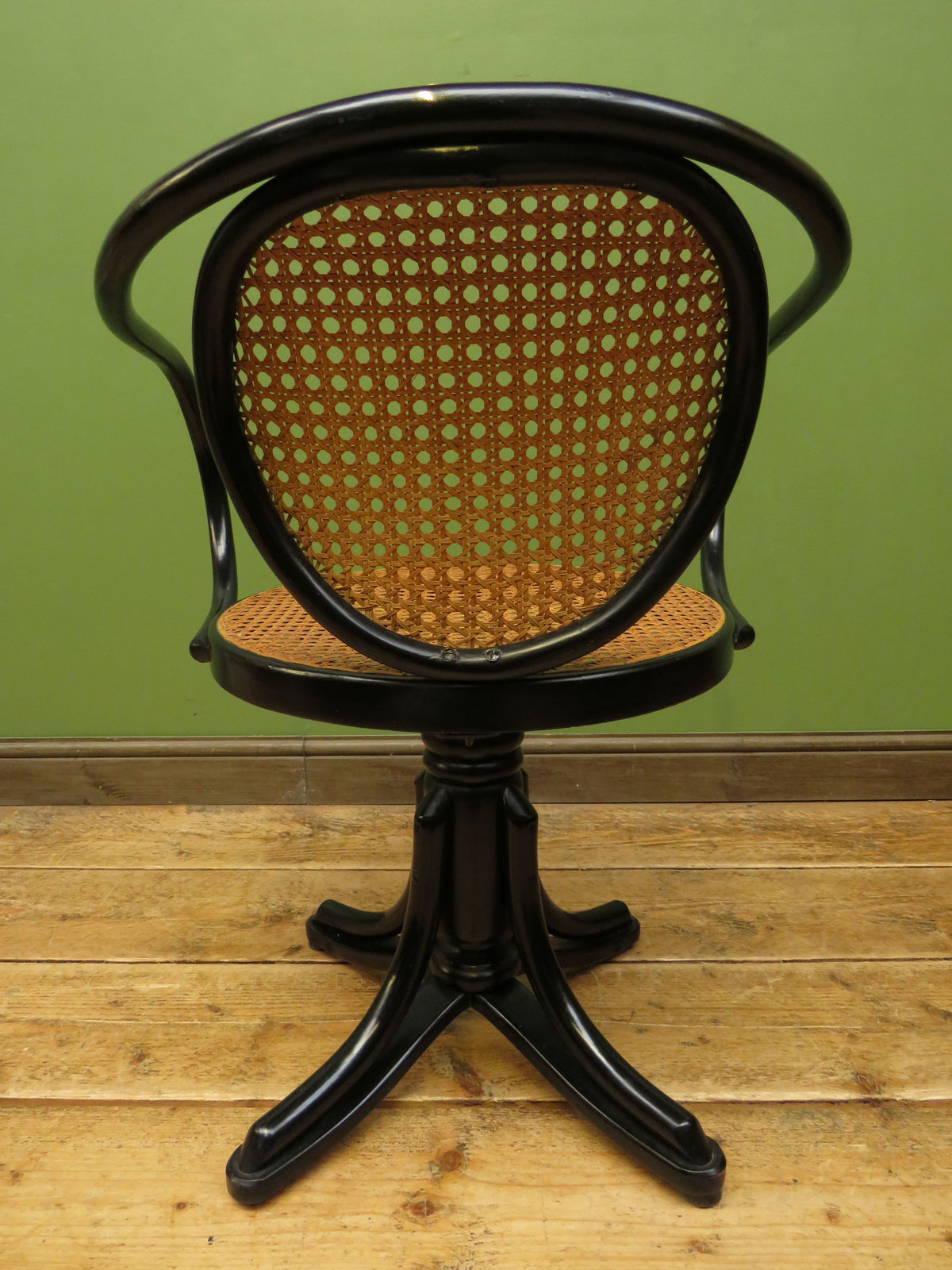 Thonet Bentwood Swivel Office Chair 5501 by ZPM Radomsko Furniture