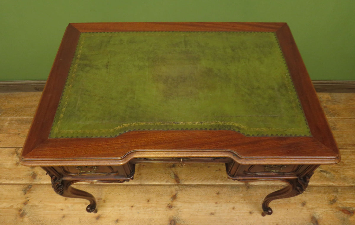 Louis Style French Walnut Writing Desk