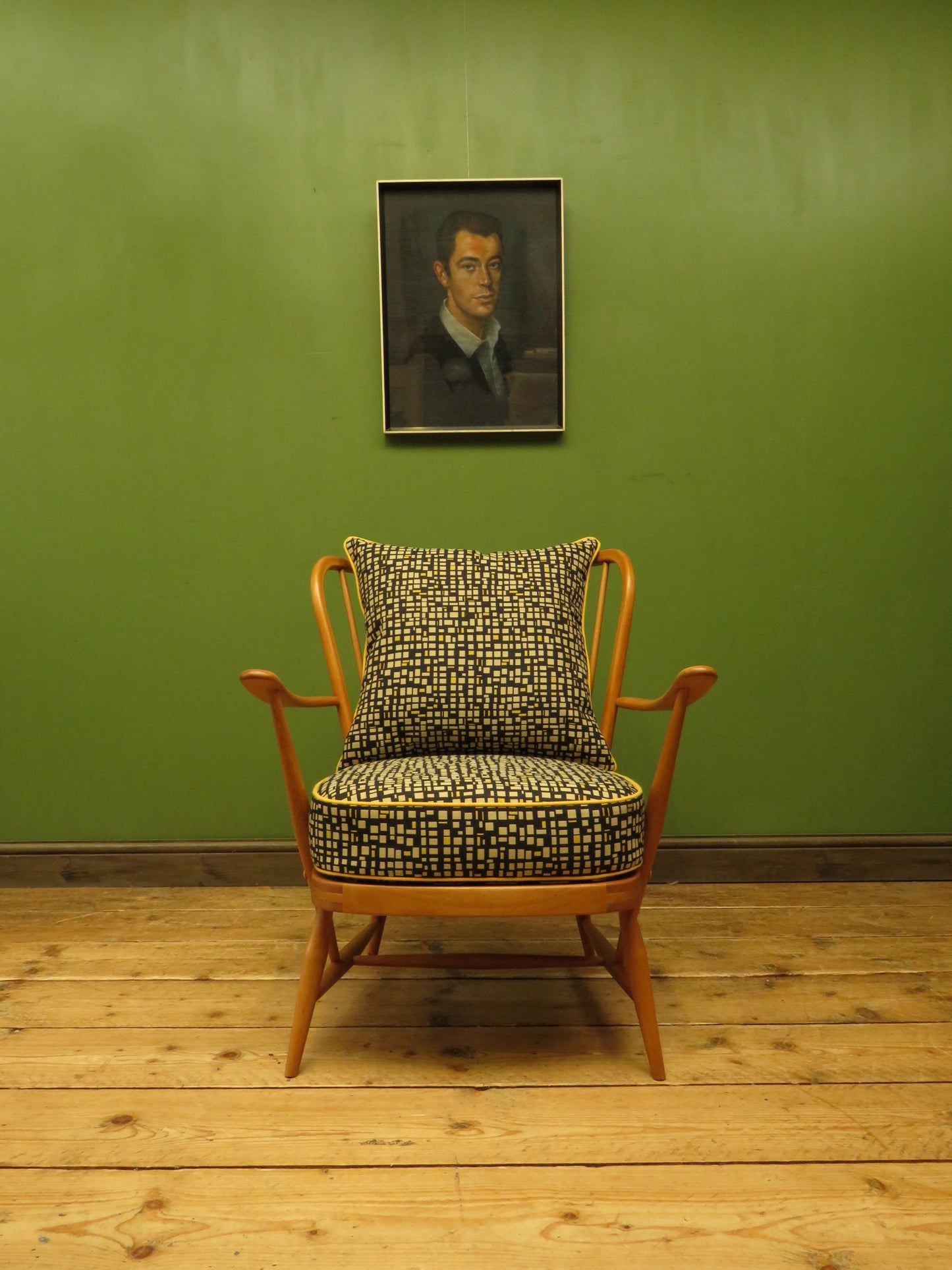 Restored Parker Knoll Model 477 Armchair