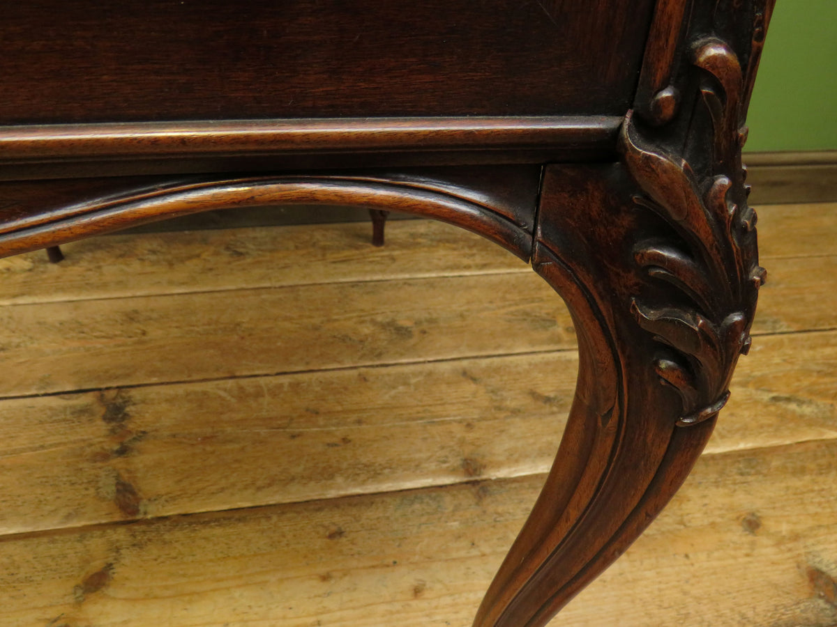 Louis Style French Walnut Writing Desk