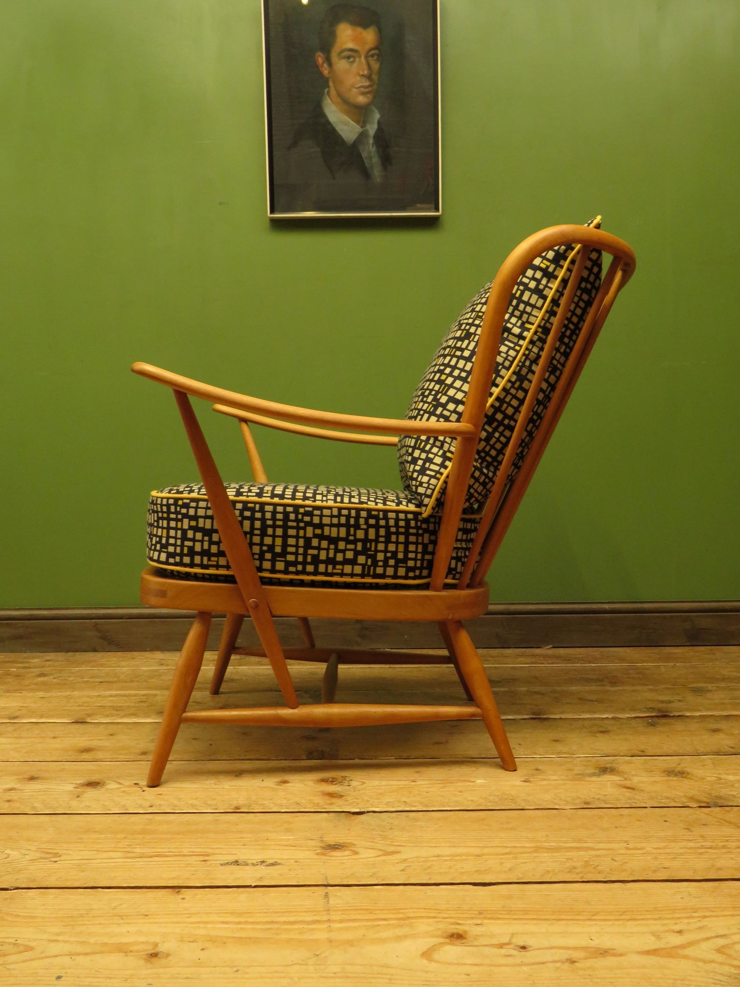 Restored Parker Knoll Model 477 Armchair