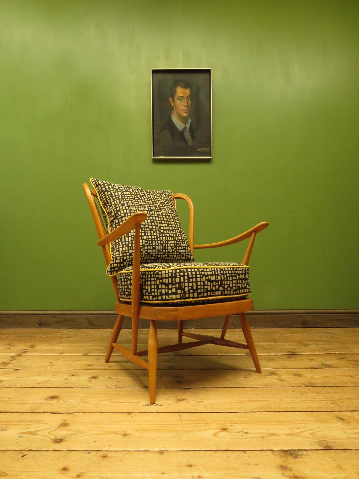 Restored Parker Knoll Model 477 Armchair