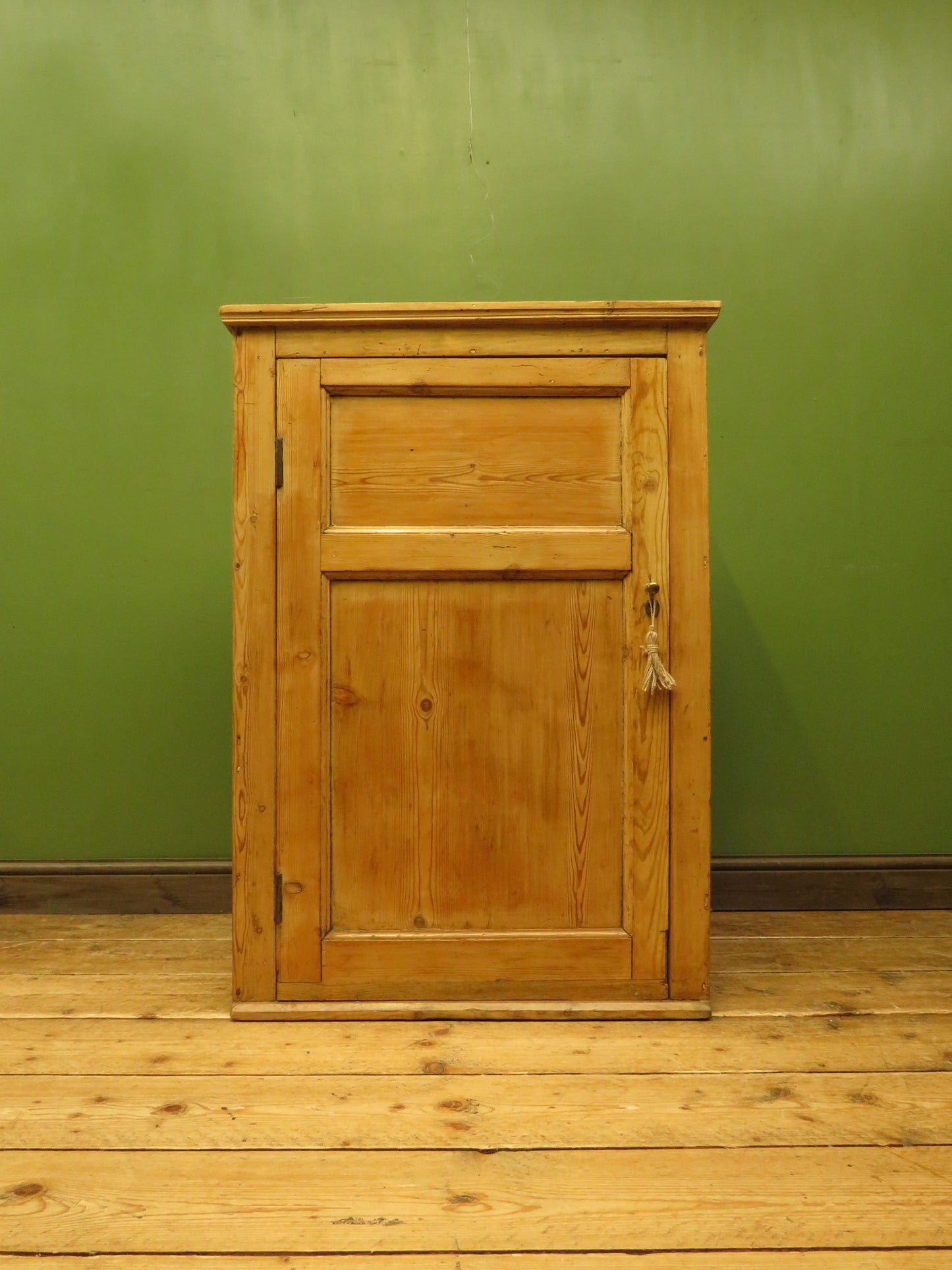 Victorian Pine Kitchen Larder Cupboard by John Curtis & Son of Leeds