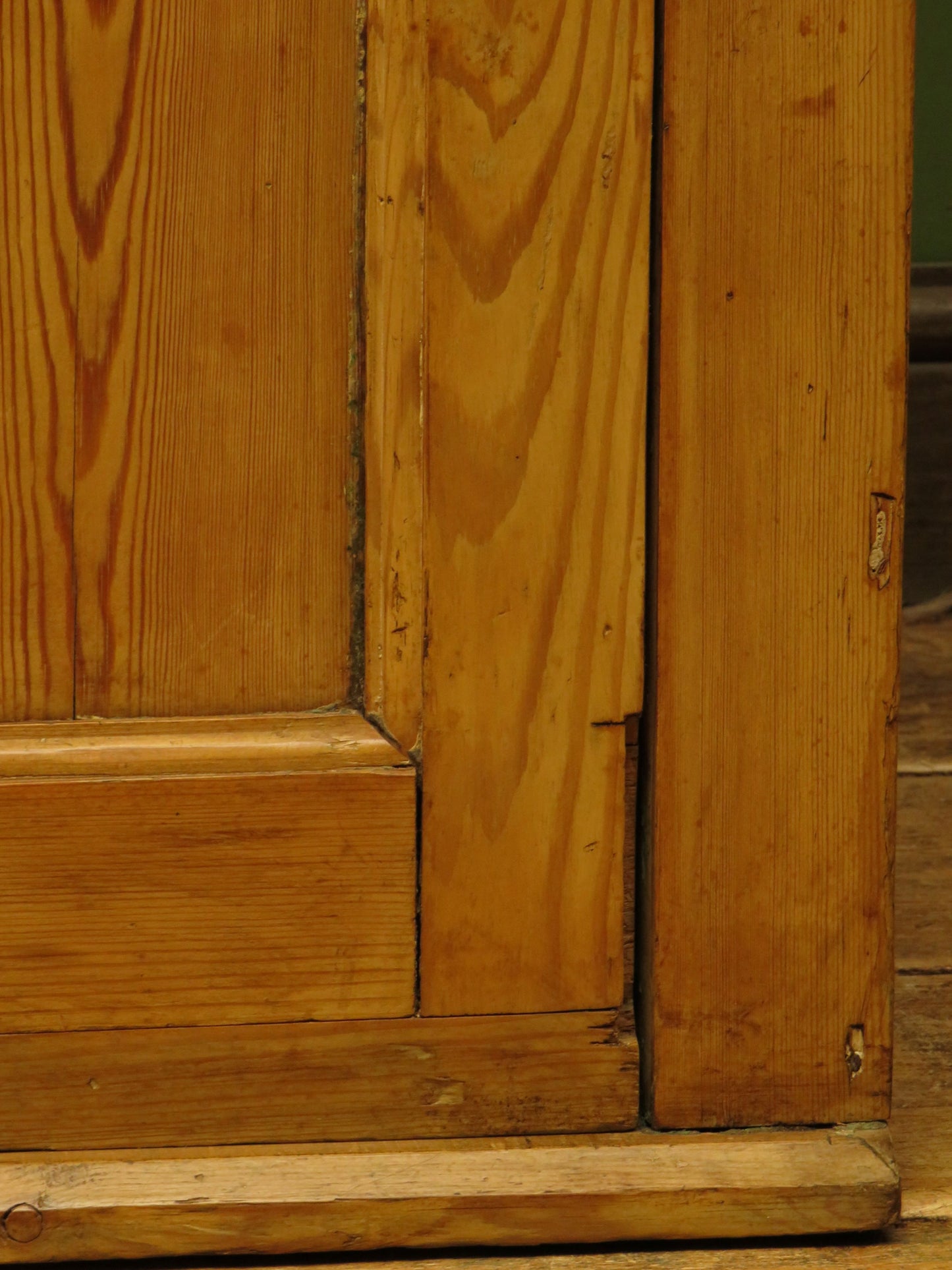 Victorian Pine Kitchen Larder Cupboard by John Curtis & Son of Leeds