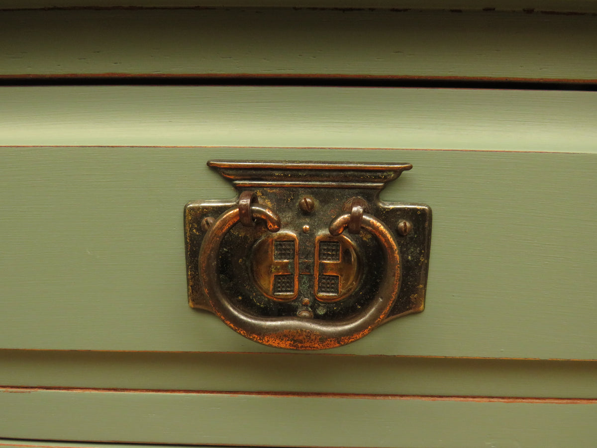 Hand Painted Chest of Drawers in Rust-Oleum Serenity