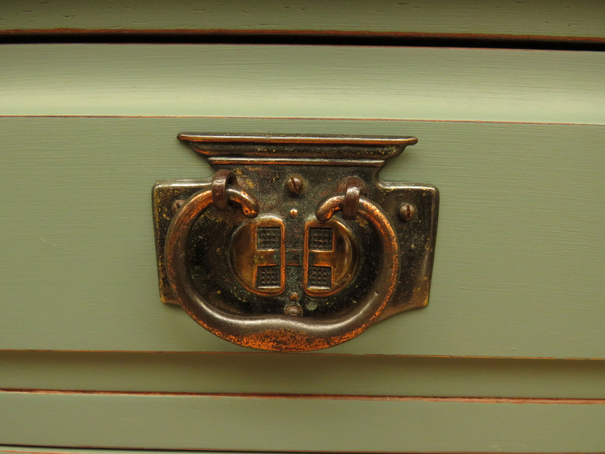 Hand Painted Chest of Drawers in Rust-Oleum Serenity