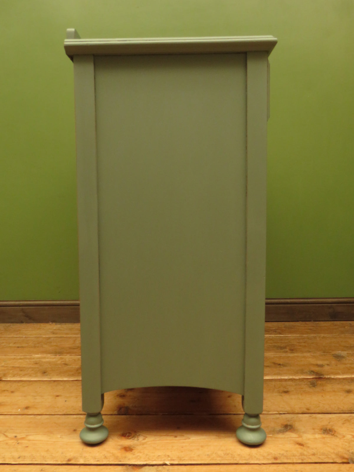 Hand Painted Chest of Drawers in Rust-Oleum Serenity
