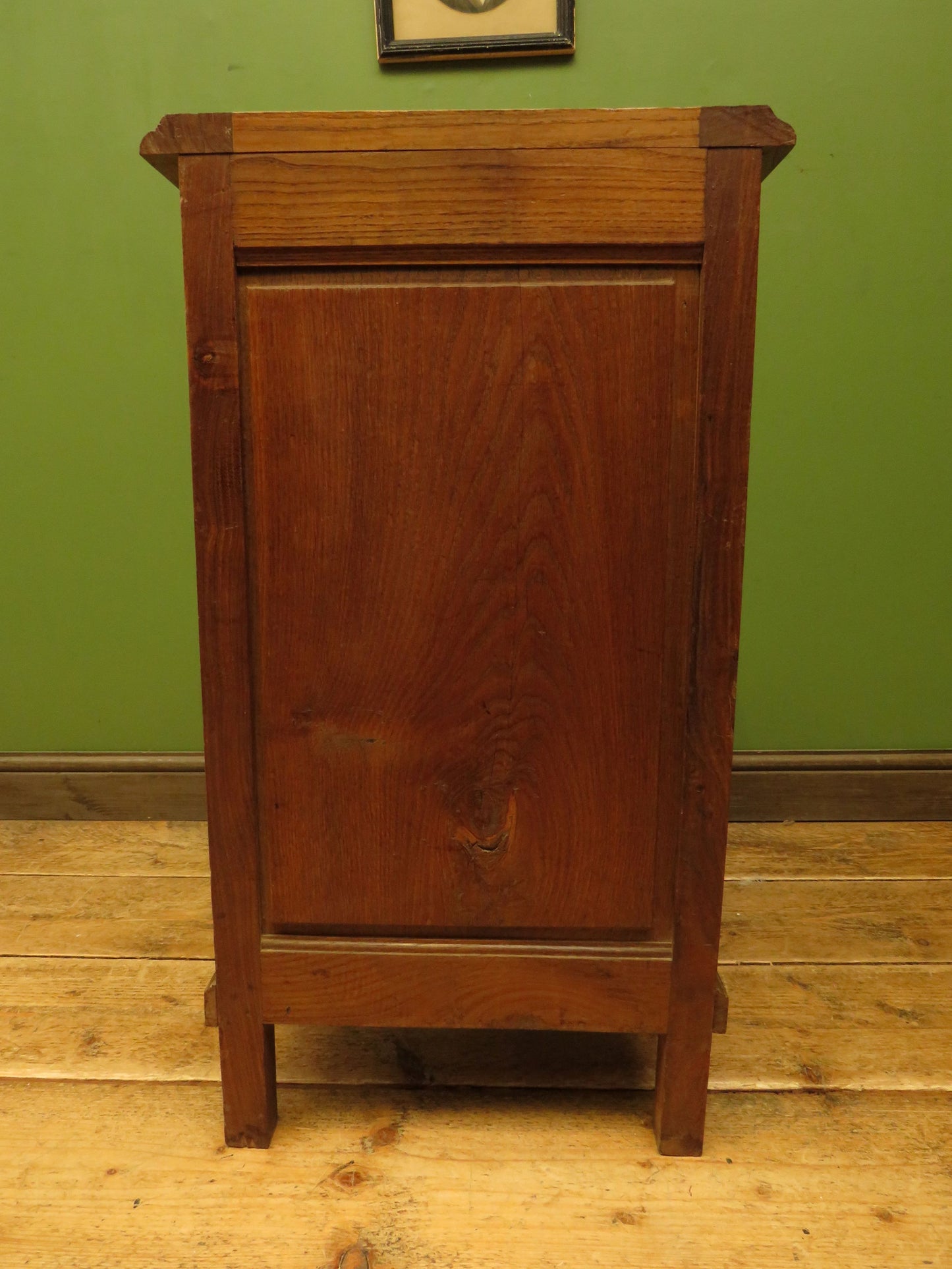 Antique French Bedside Cabinet with ornate carvings